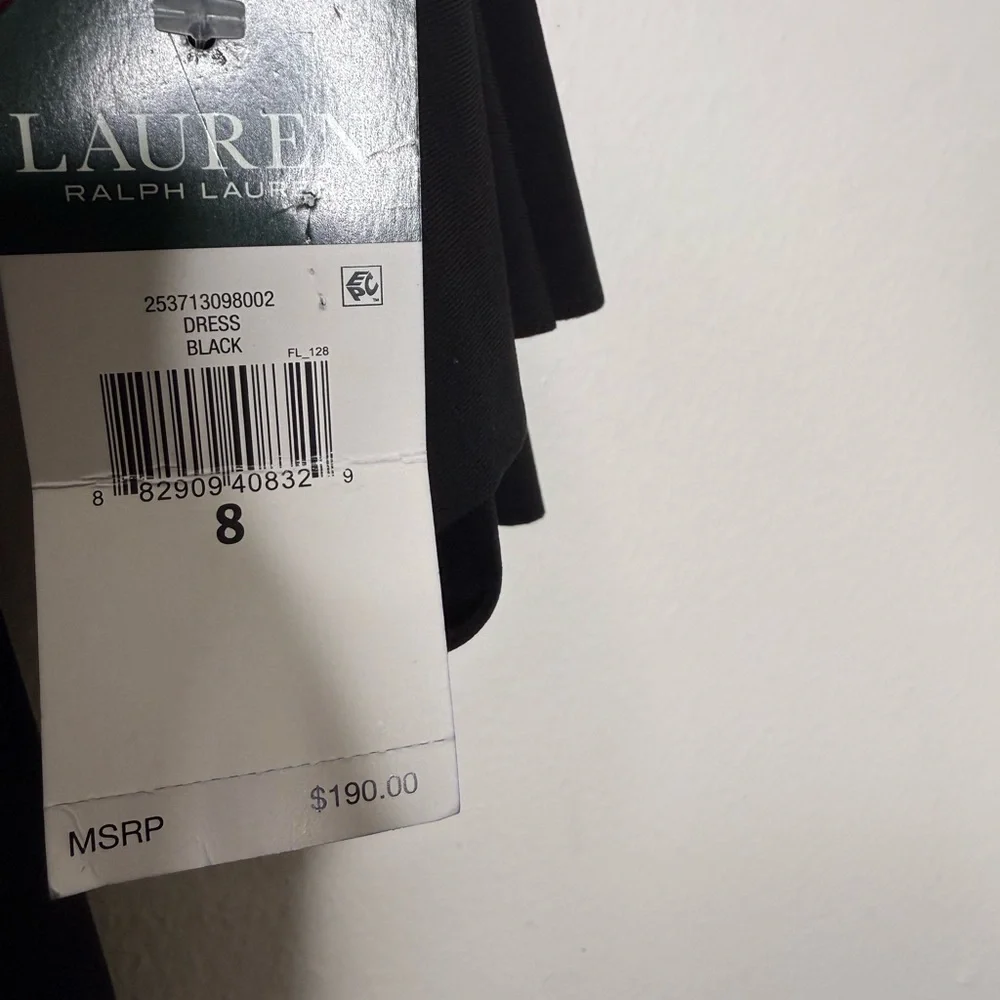 Lauren Ralph Lauren maxi dress in black - Picture 5 of 5